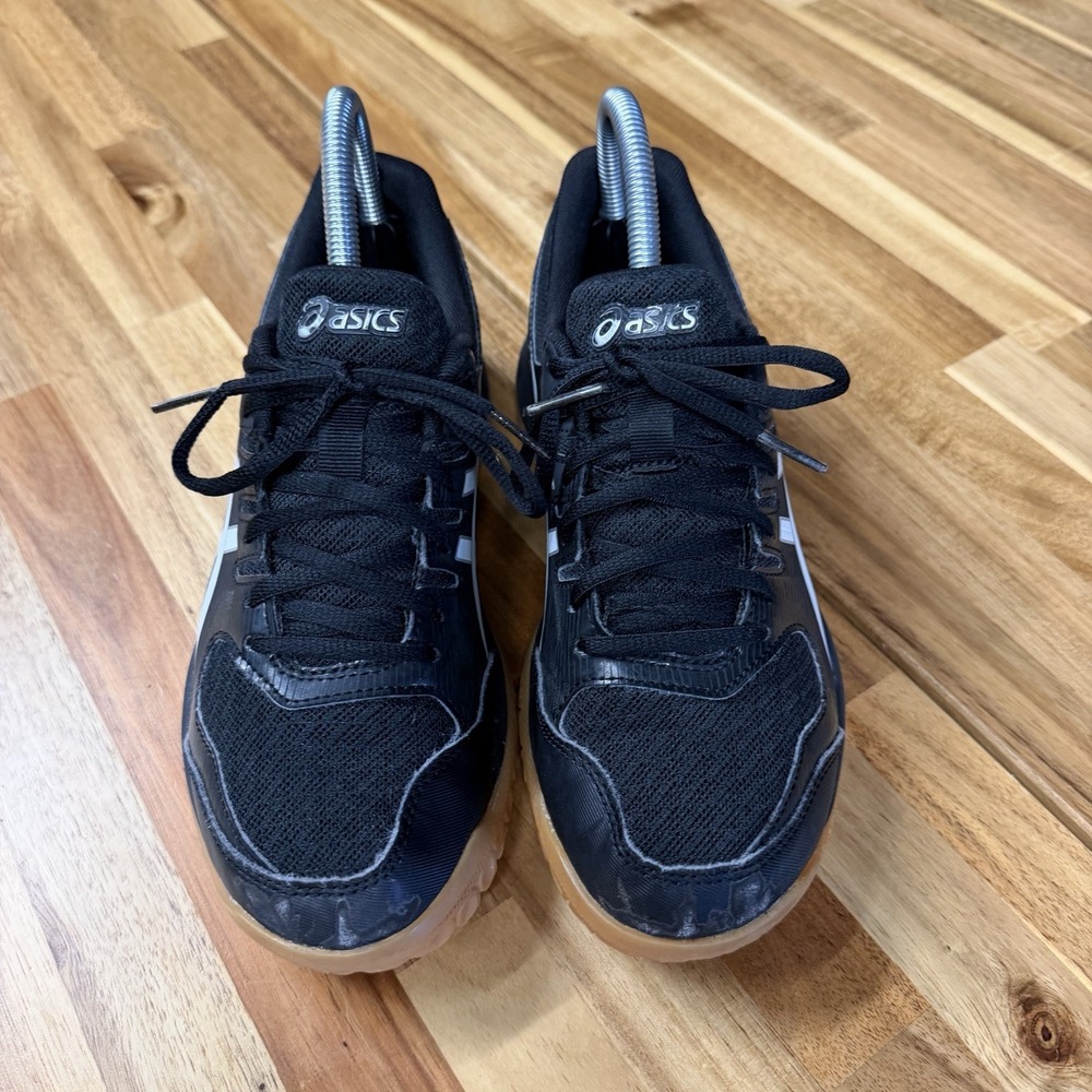 Asics Gel-Rocket 9 Women's Sneakers Size 7 Black volleyball Shoes - Picture 5 of 8